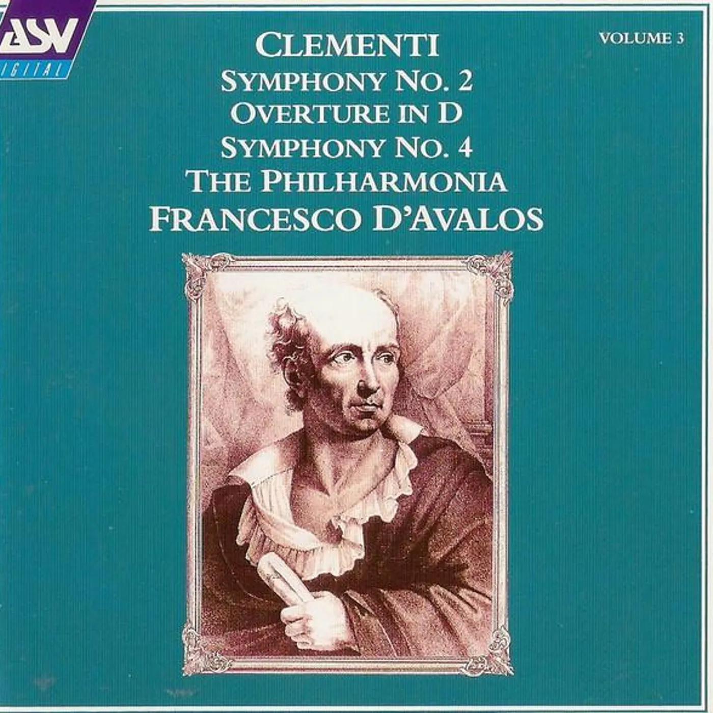 Various Artists  CLEMENTI SYMPHONIES 2 & 4 / OVERTURE IN D. (PHILHARMONIA ORCH./ D'AVALOS) CD