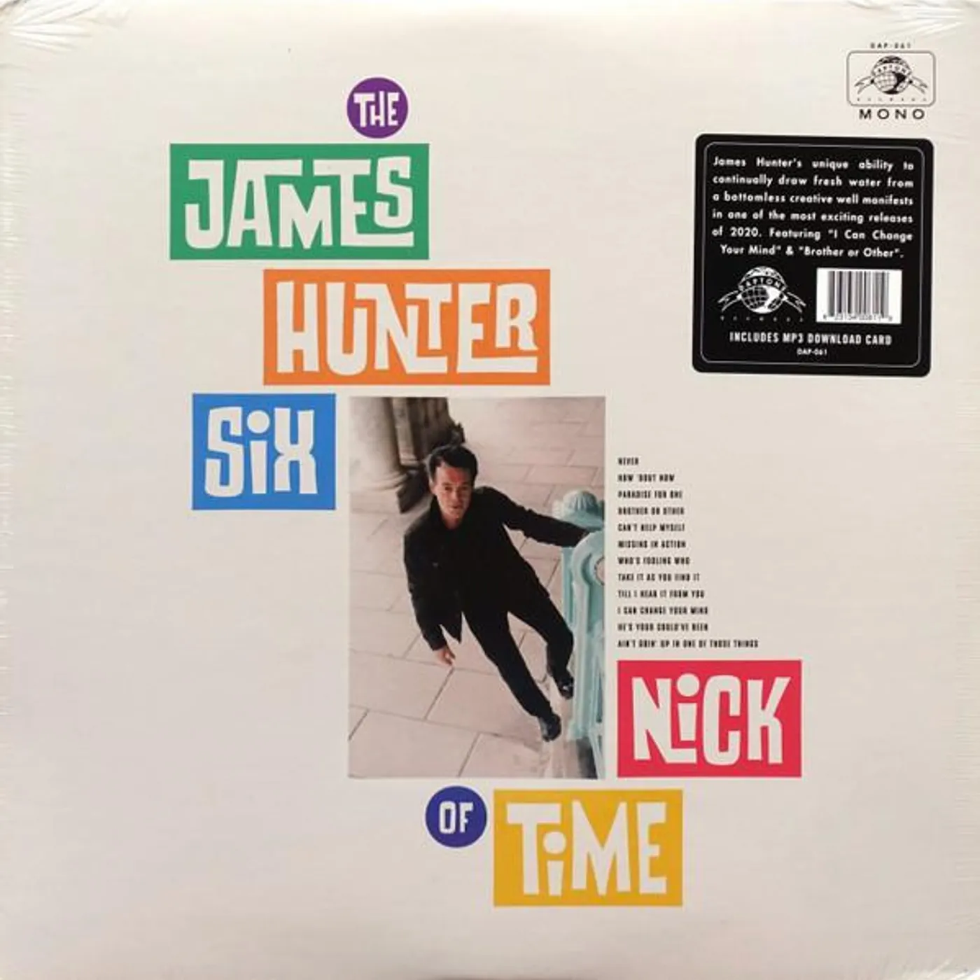 The James Hunter Six NICK OF TIME (DL CARD) Vinyl Record