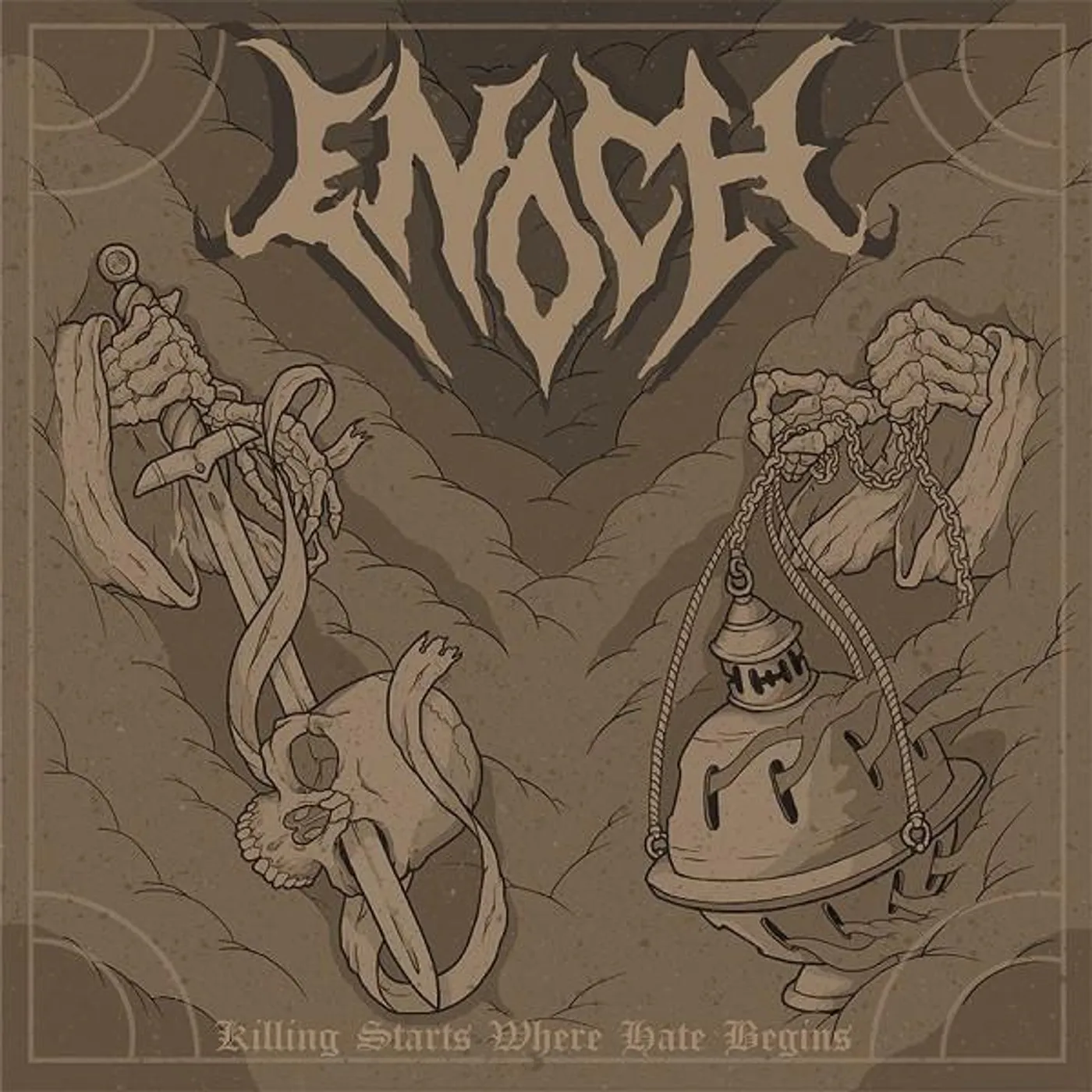 Enoch KILLING STARTS WHERE HATE BEGINS CD
