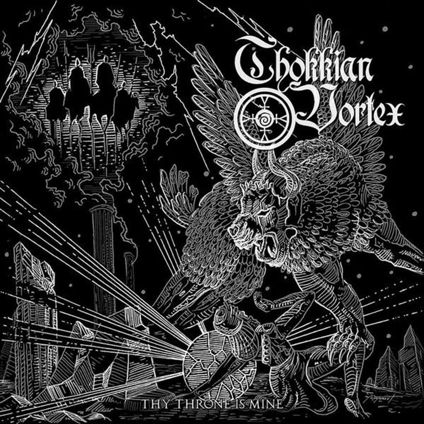 Thokkian Vortex THY THRONE IS MINE CD
