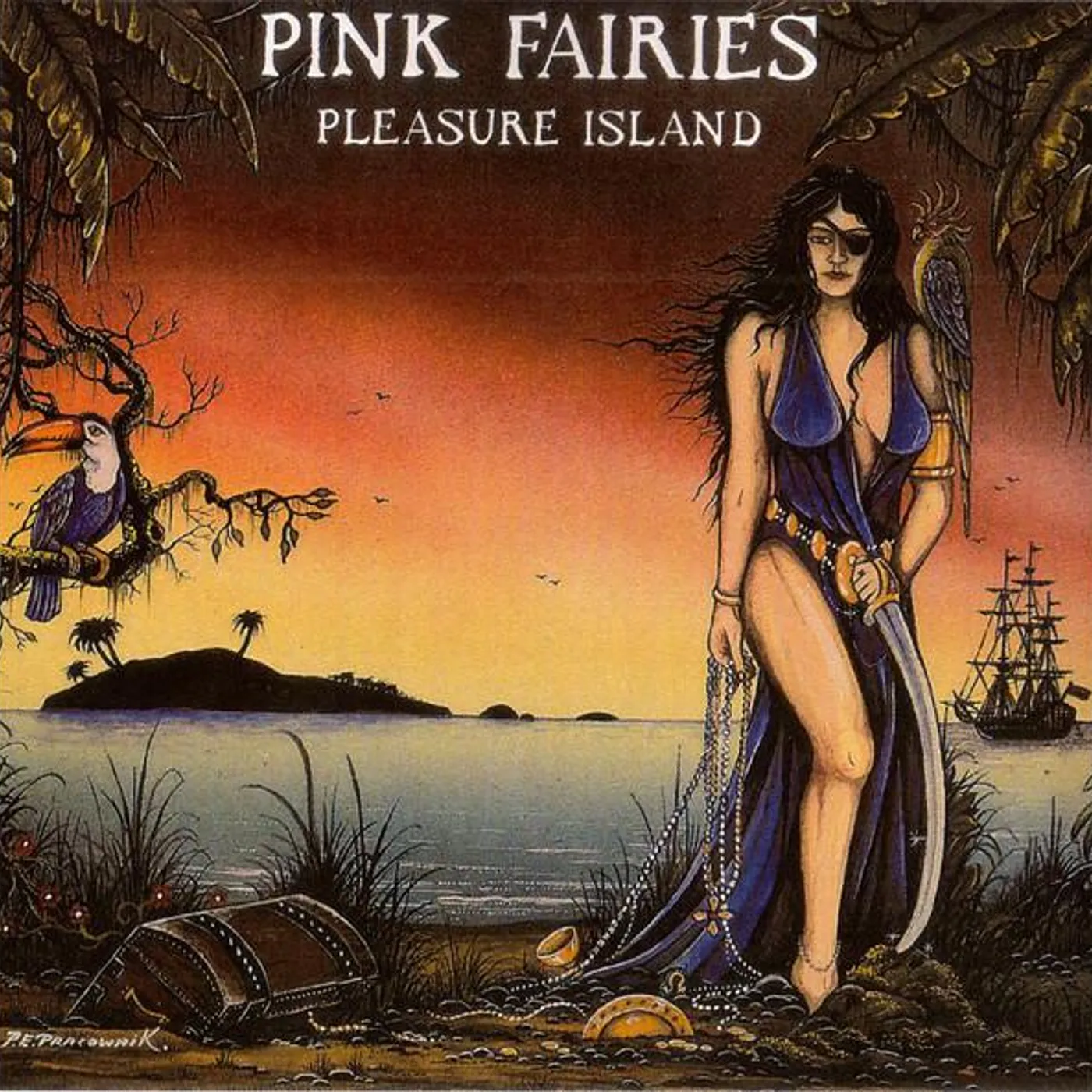 The Pink Fairies PLEASURE ISLAND CD