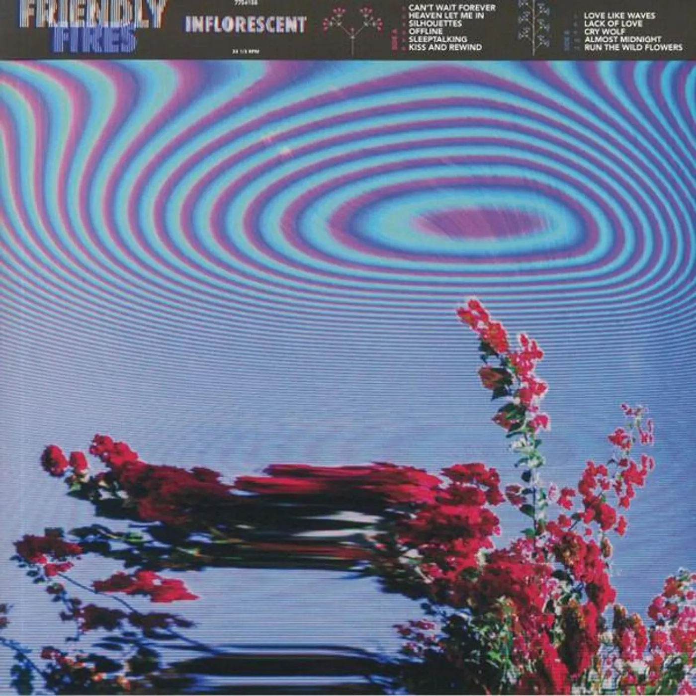Friendly Fires Inflorescent Vinyl Record
