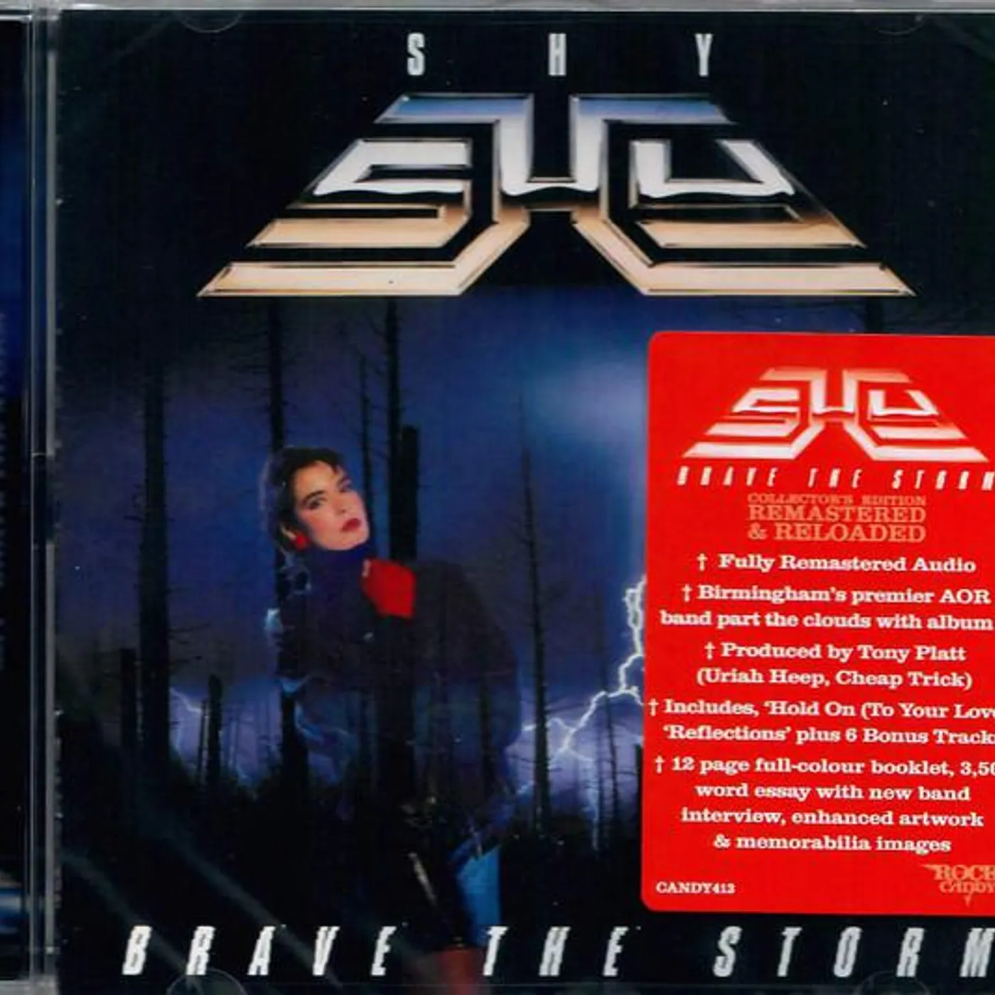Shy BRAVE THE STORM CD