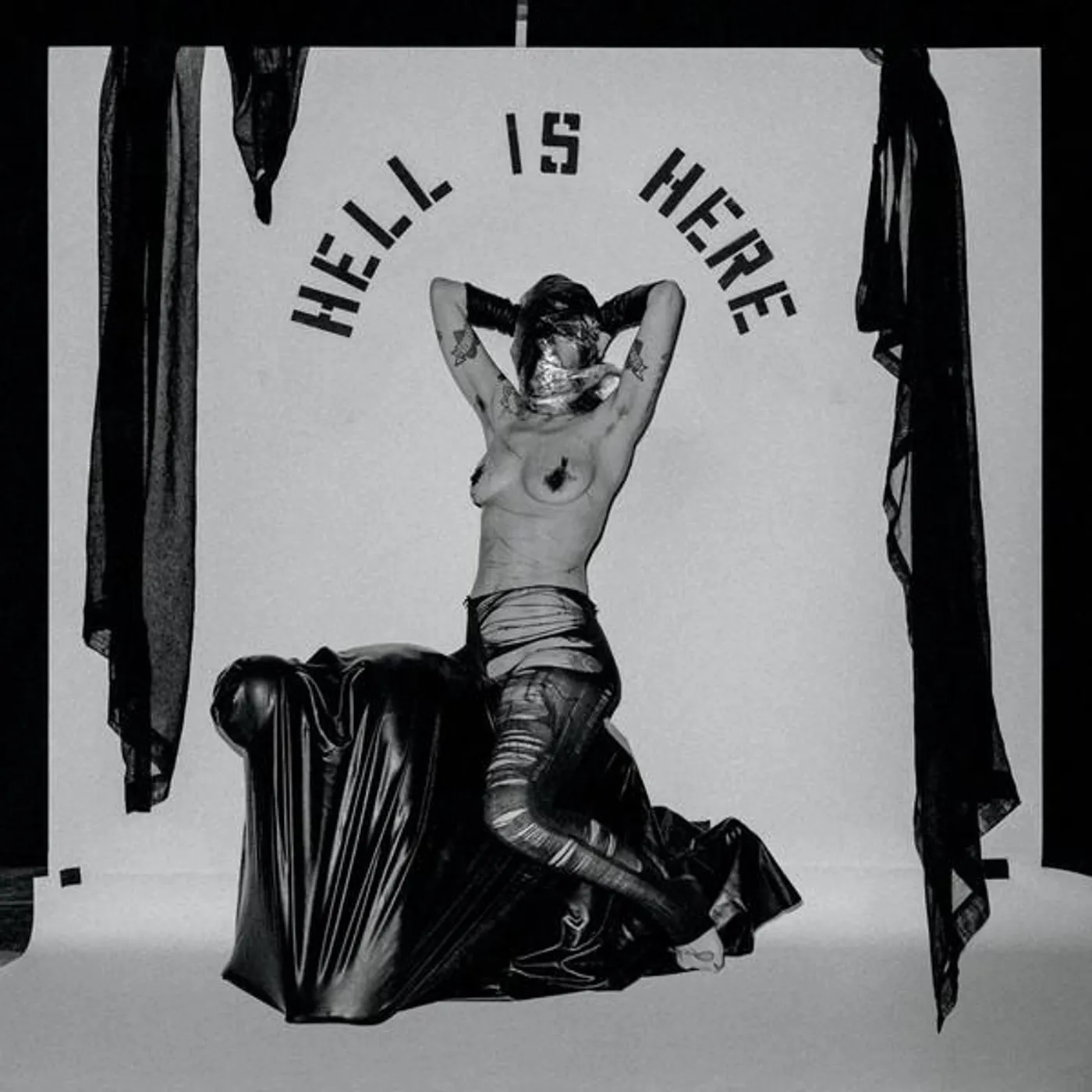 HIDE HELL IS HERE (CLEAR & BLACK MARBLED VINYL) Vinyl Record