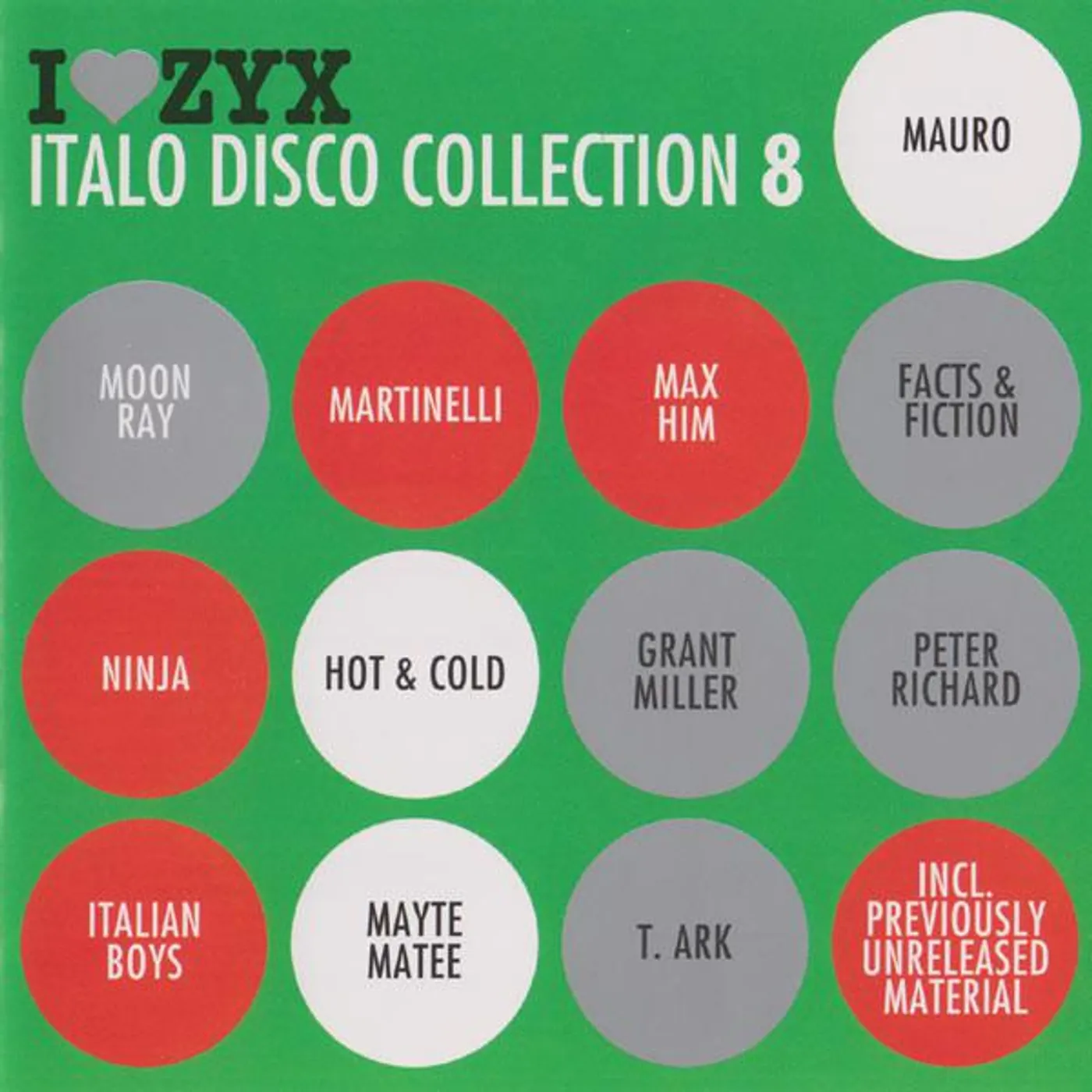 Various Artists  ZYX ITALO DISCO COLL. 8 CD