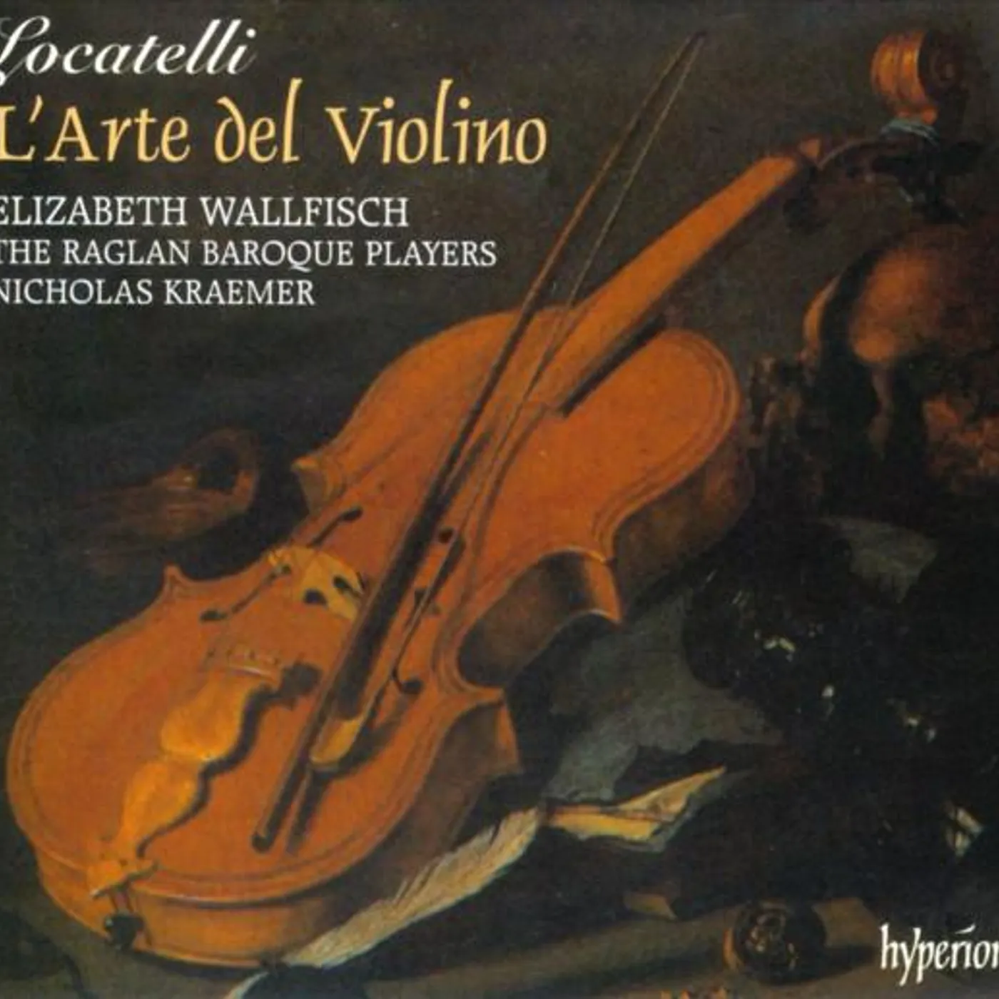 Elizabeth Wallfisch LOCATELLI: L'ARTE DEL VIOLINO 12 CONCERTI OP.3 CD