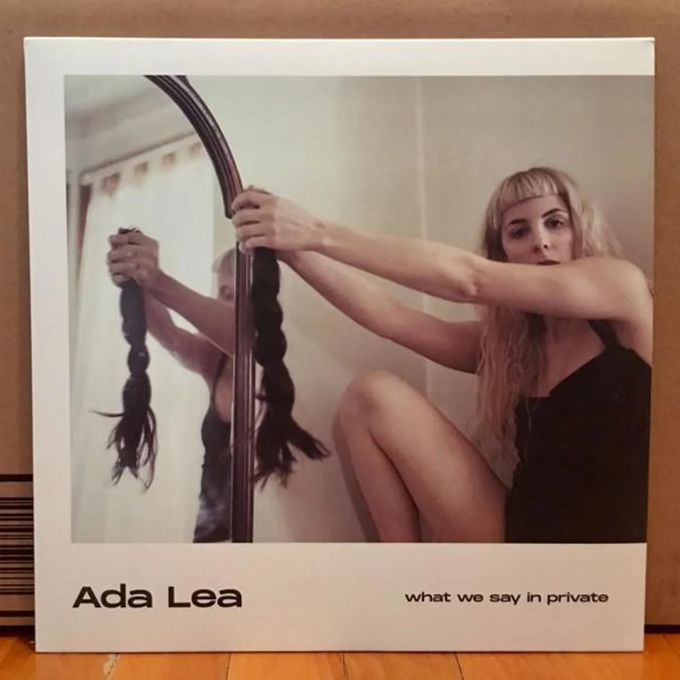 Ada Lea WHAT WE SAY IN PRIVATE Vinyl Record - Clear Vinyl