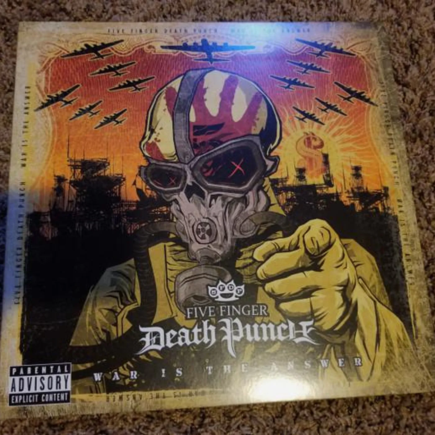 Five Finger Death Punch WAR IS THE ANSWER Vinyl Record