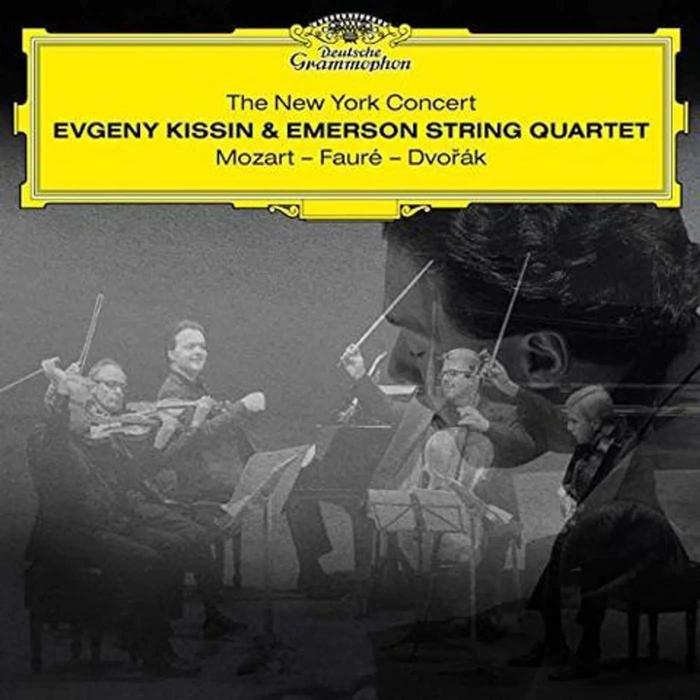 Evgeny Kissin & Emerson String Quartet NEW YORK CONCERT: MOZART - FAURE - DVORAK (2 LP) Vinyl Record