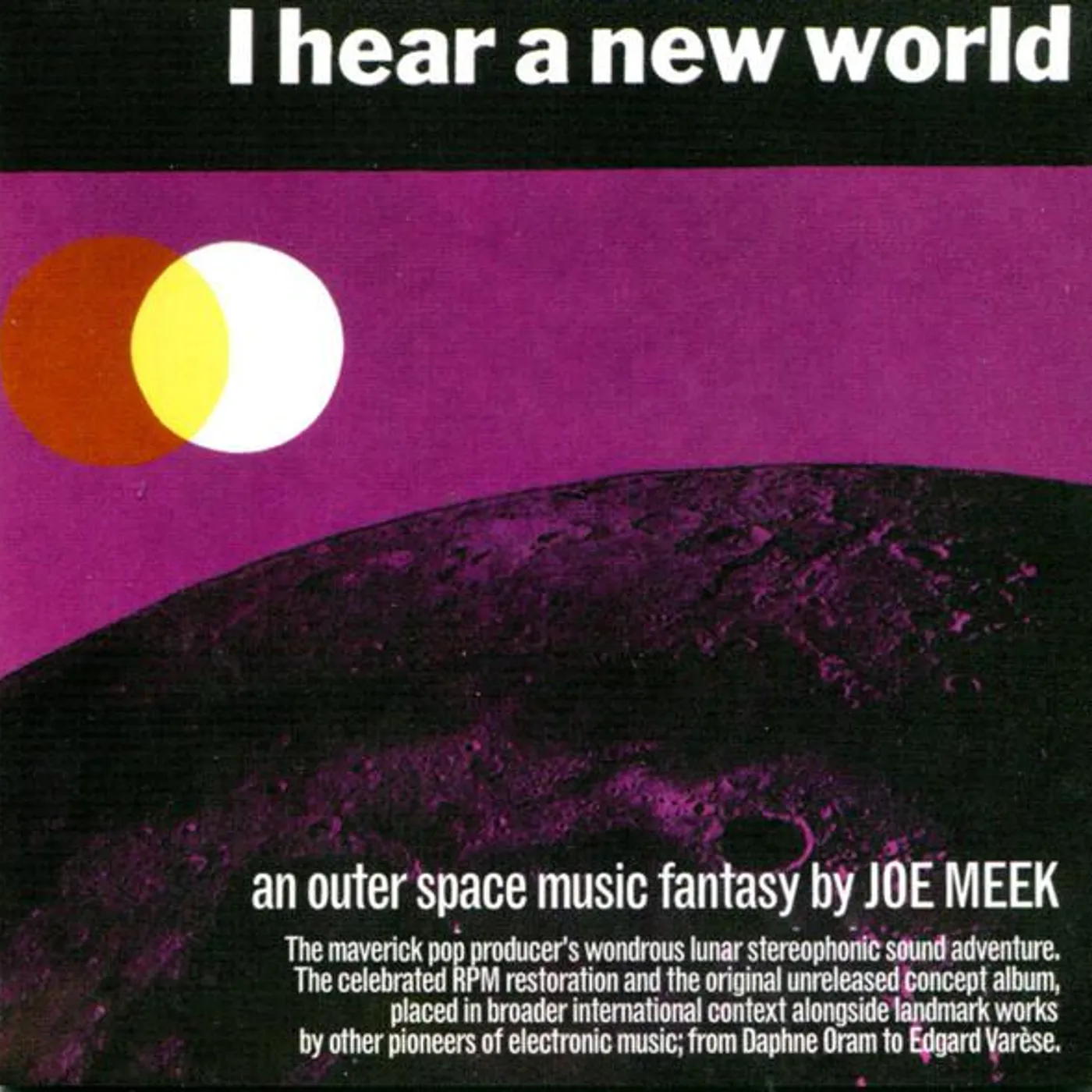 Joe Meek I HEAR A NEW WORLD / THE PIONEERS OF ELECTRONIC MUSIC (3CD BOXSET) CD