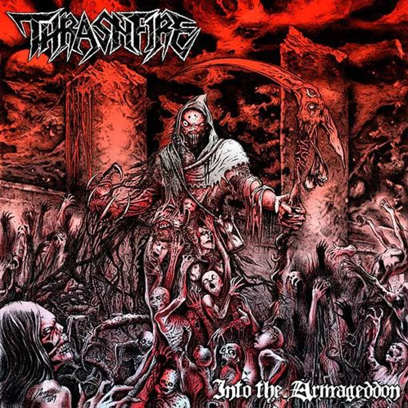 Thrashfire INTO THE ARMAGEDDON CD