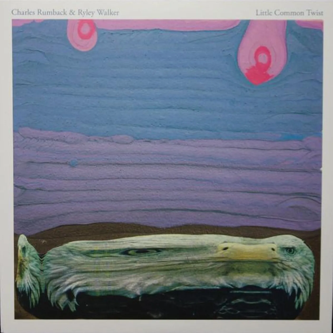 Charles Rumback & Ryley Walker LITTLE COMMON TWIST (DL CARD) Vinyl Record