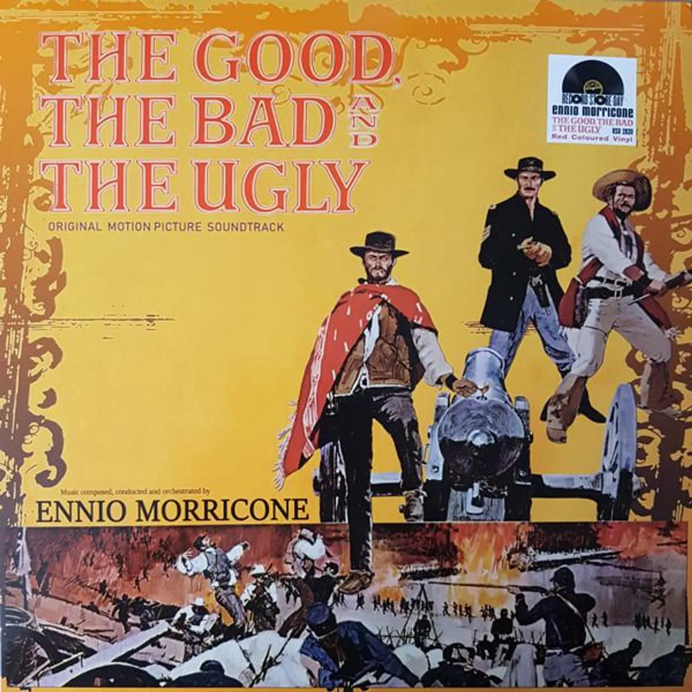 Ennio Morricone THE GOOD THE BAD AND THE UGLY / Original Soundtrack Vinyl Record