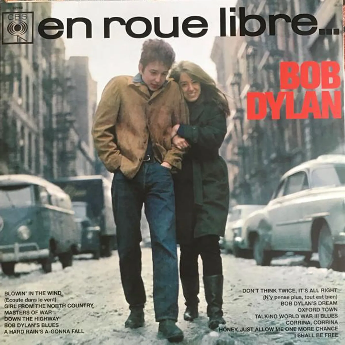 FREEWHEELIN BOB DYLAN - MONO - FRENCH SLEEVE Vinyl Record