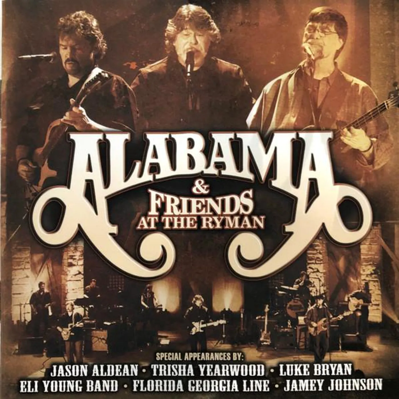 Alabama & friends AT THE RYMAN CD