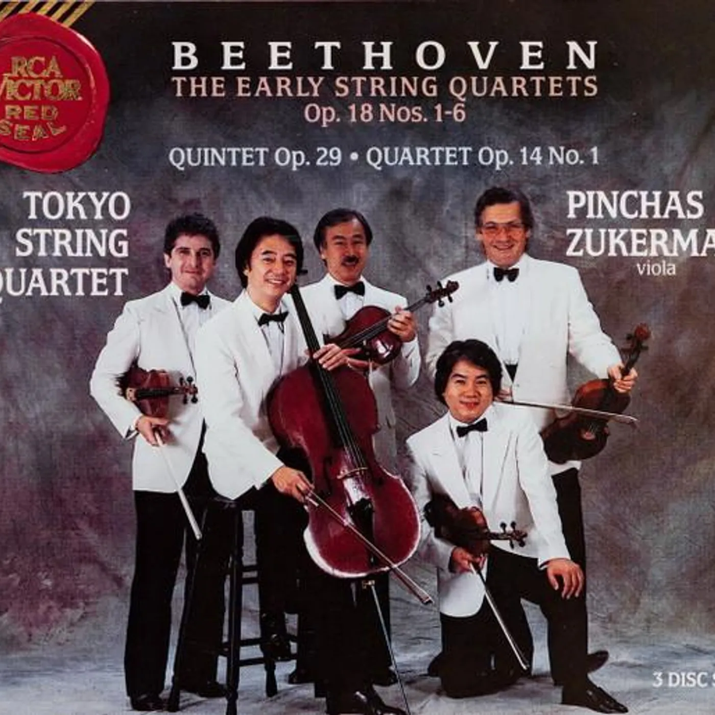 Beethoven / Tokyo String Quartet STRING QUARTETS CD