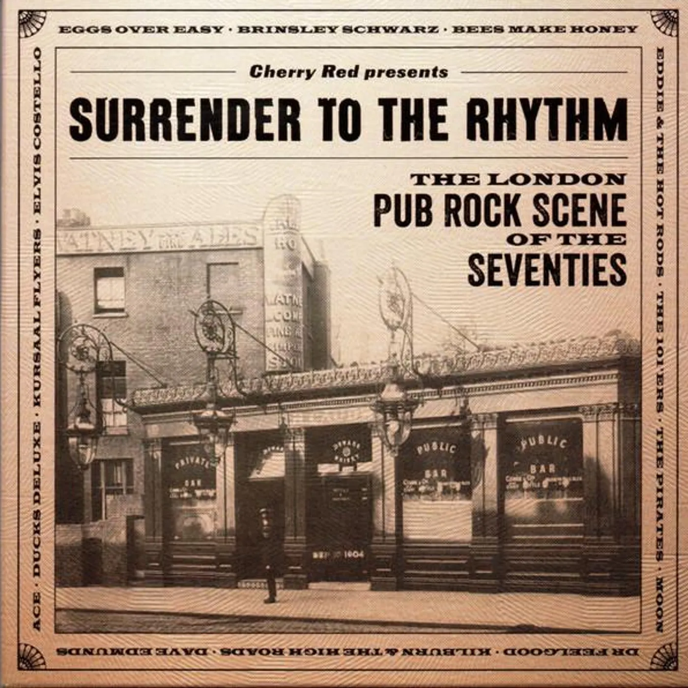 Various Artists  SURRENDER TO THE RHYTHM: THE LONDON PUB ROCK SCENE OF THE SEVENTIES (3CD DIGIPAK) CD
