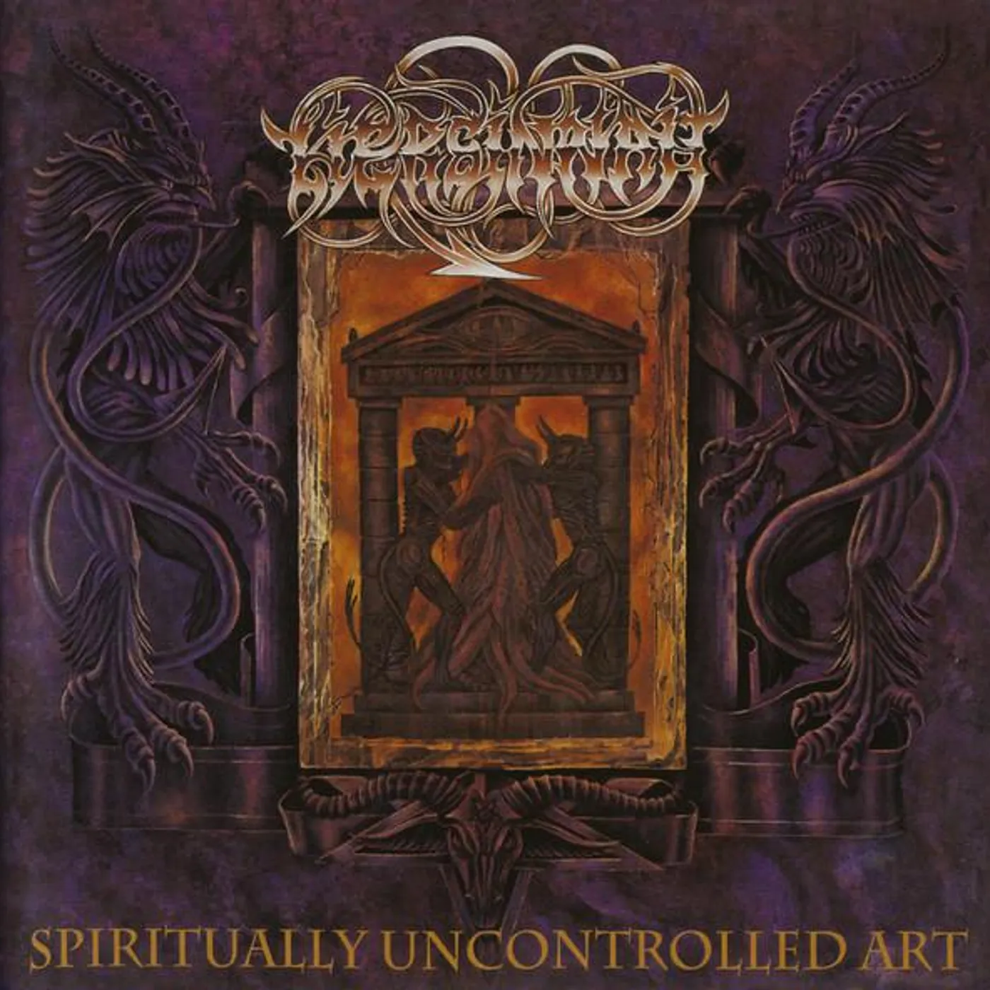 Liers In Wait SPIRITUALLY CONTROLLED ART (ETCHED B-SIDE) Vinyl Record