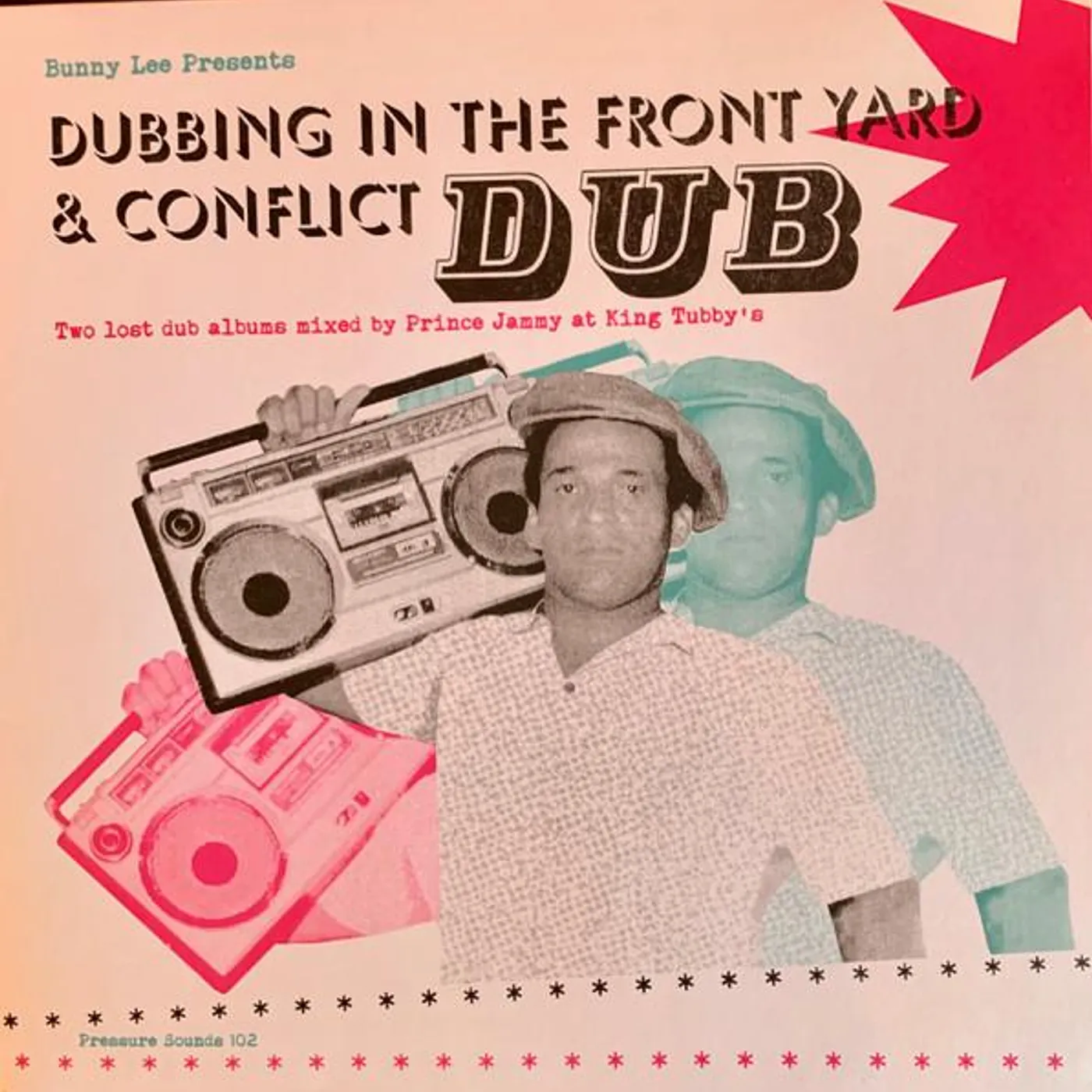 Bunny Lee & Prince Jammy With The Aggrovators DUBBING IN THE FRONT YARD & CONFLICT DUB Vinyl Record