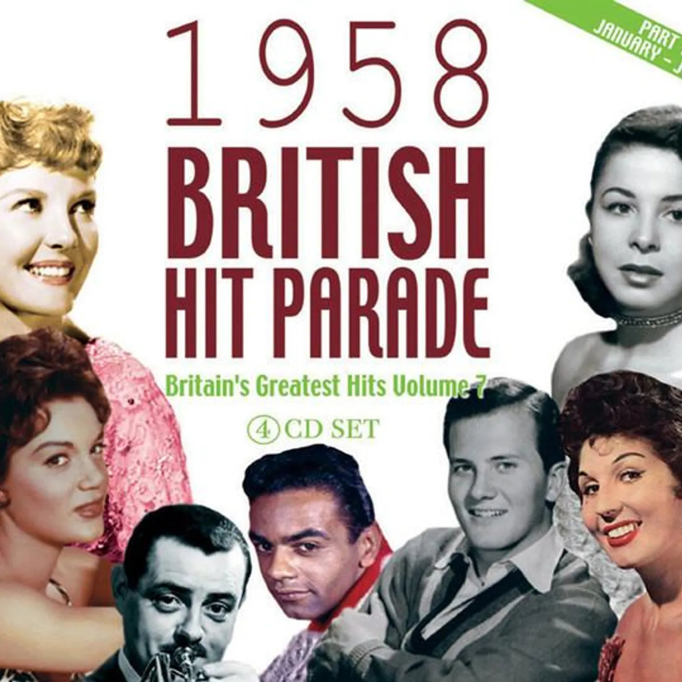 Various Artists  1958 BRITISH HIT PARADE PART 1 CD