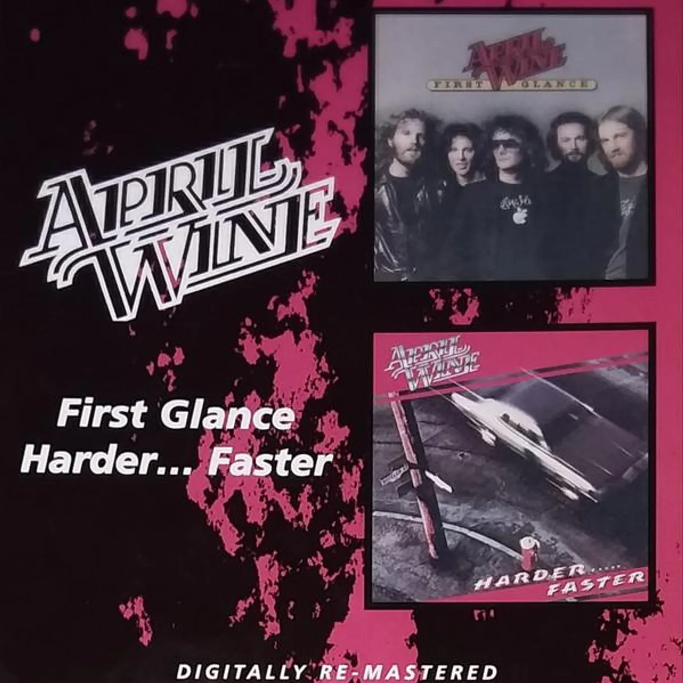 April Wine FIRST GLANCE / HARDER FASTER (REMASTERED) CD