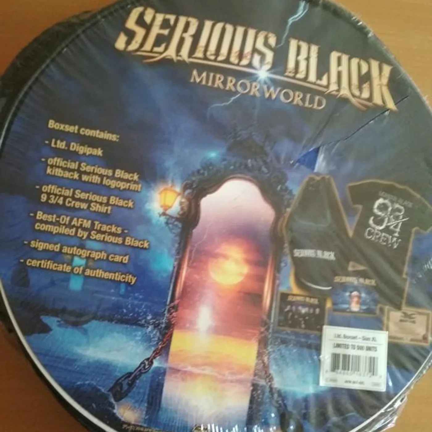 Serious Black MIRRORWORLD CD