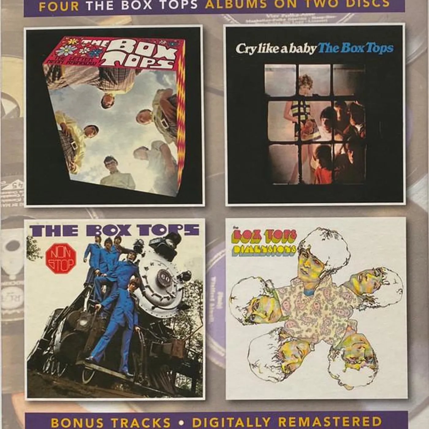 The Box Tops LETTER / NEON RAINBOW / CRY LIKE A BABY / NON STOP / DIMENSION CD