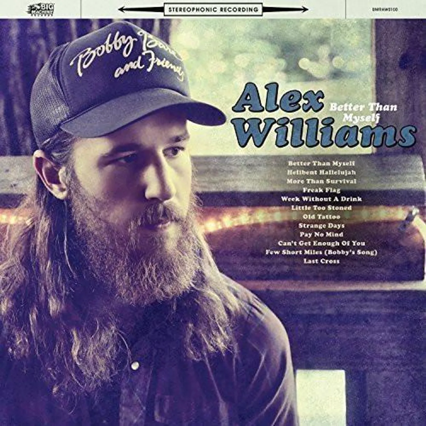 Alex Williams BETTER THAN MYSELF CD