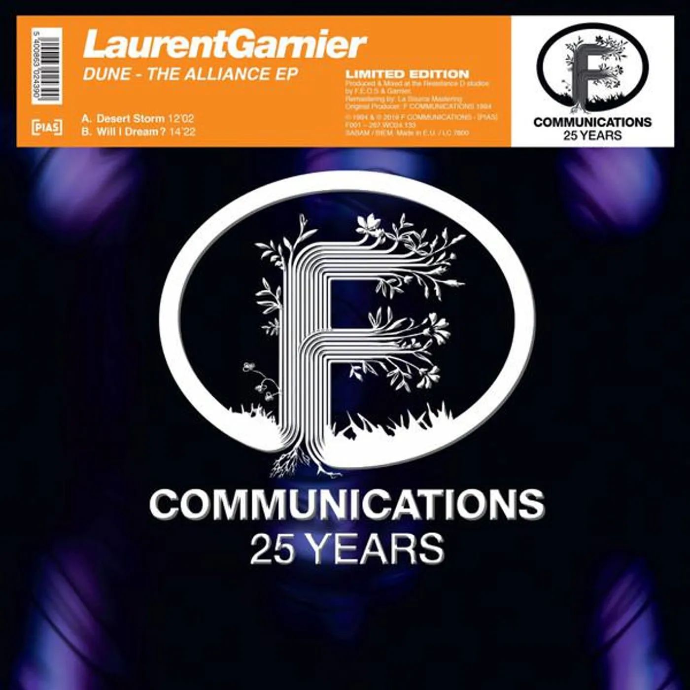 Laurent Garnier DUNE THE ALLIANCE Vinyl Record