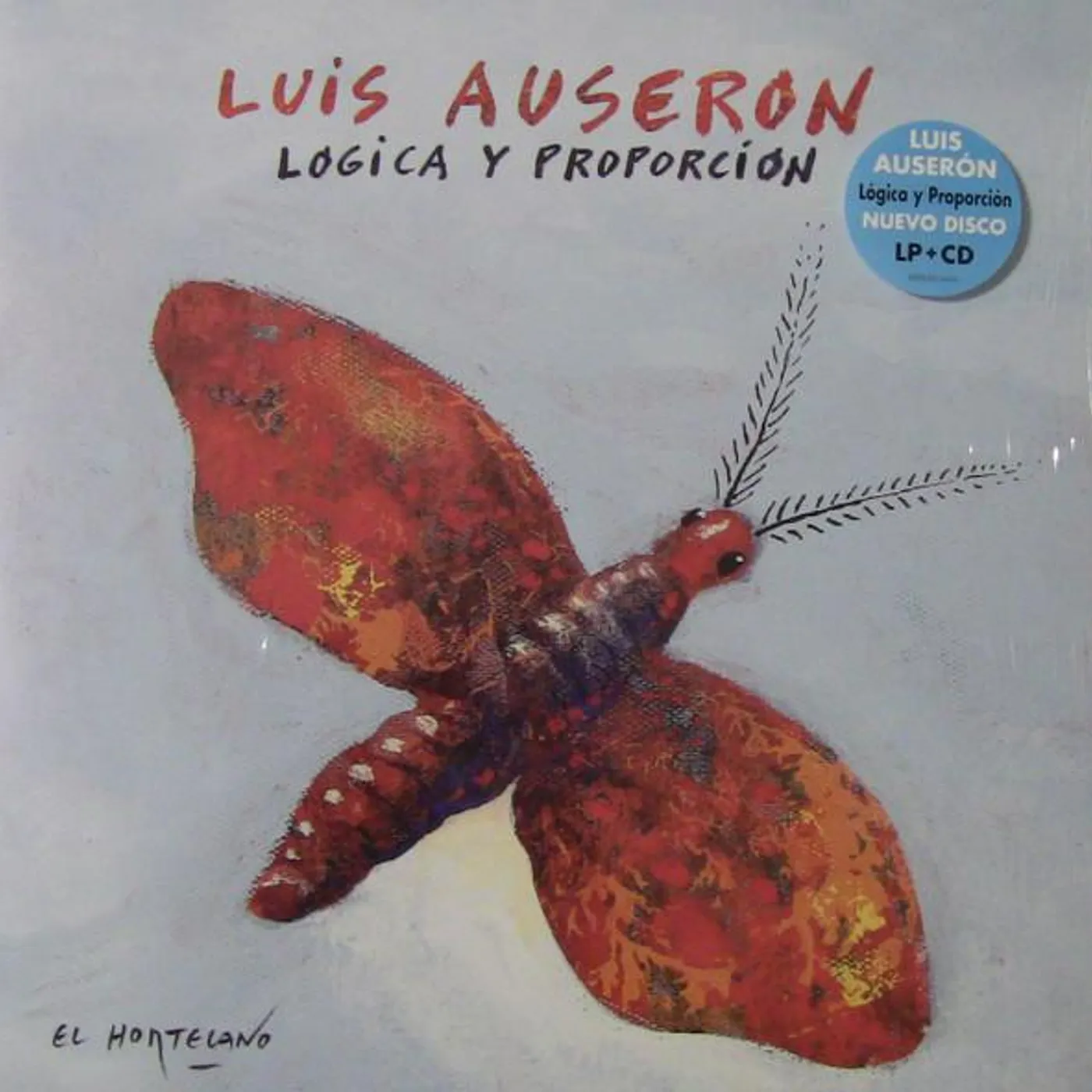 Luis Auserón LOGICA Y PROPORCION Vinyl Record