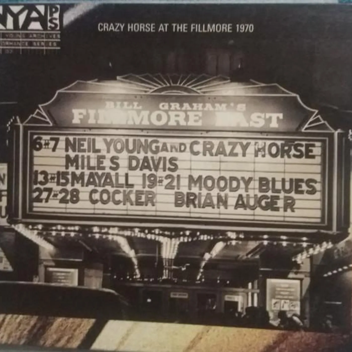 Neil Young & Crazy Horse LIVE AT THE FILLMORE EAST CD