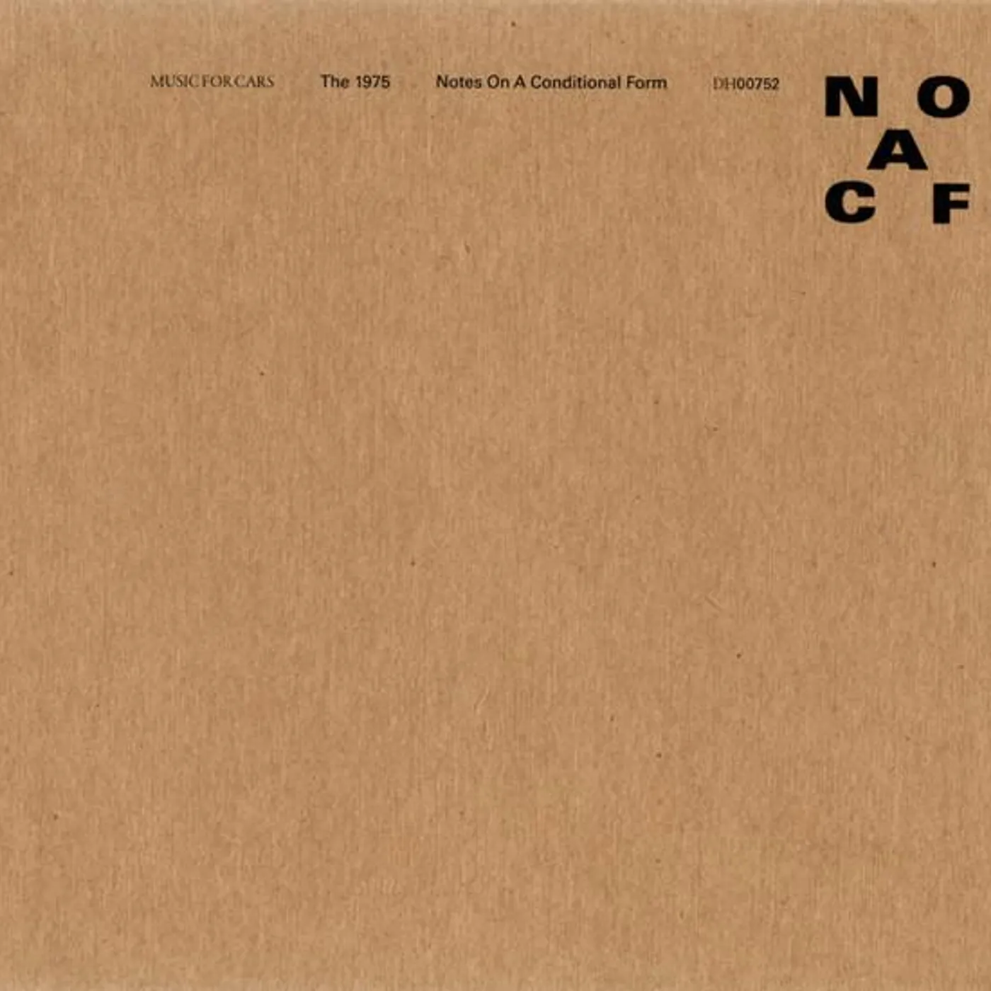 The 1975 NOTES ON A CONDITION FORM CD