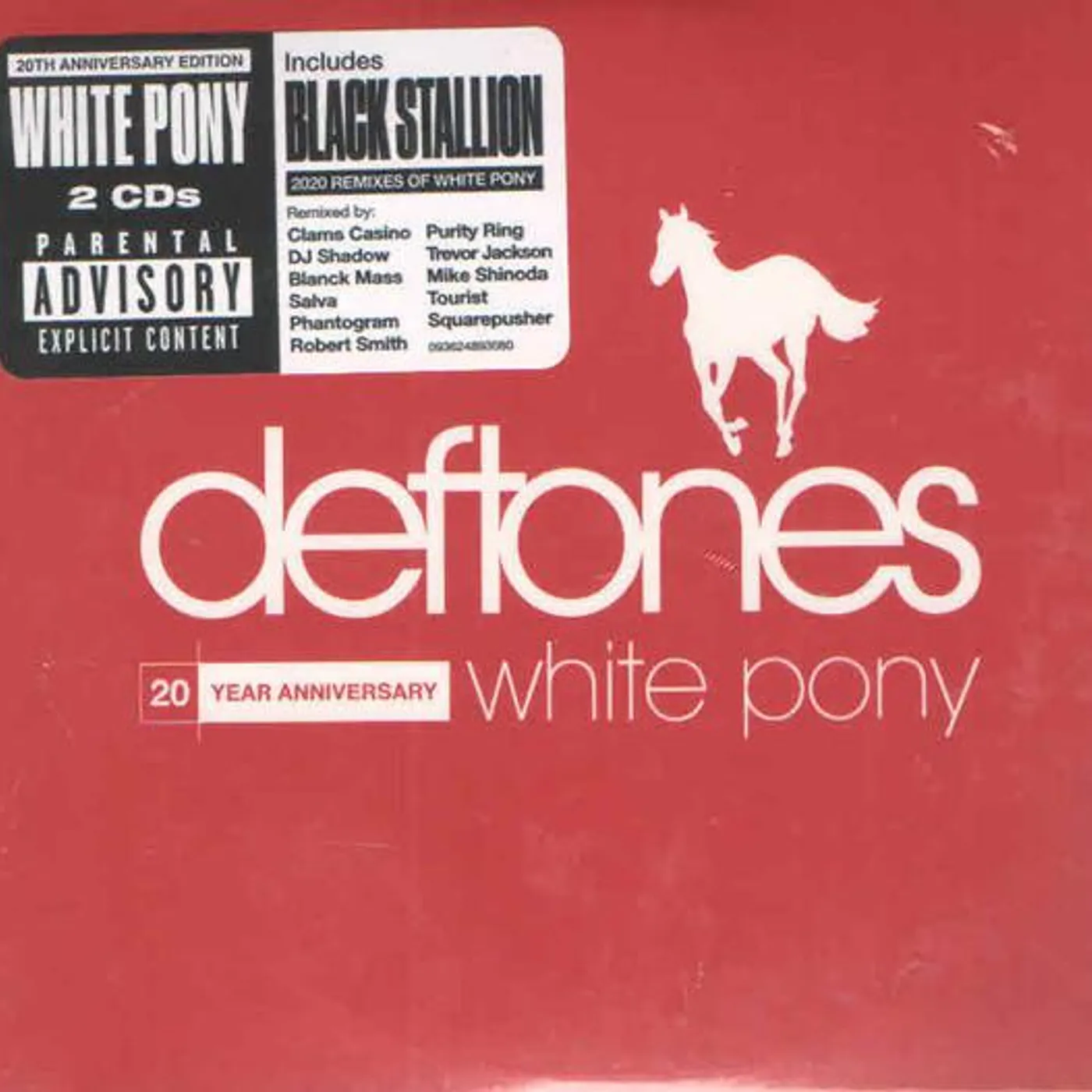 Deftones WHITE PONY (X) (20TH ANNIVERSARY DELUXE EDITION) CD
