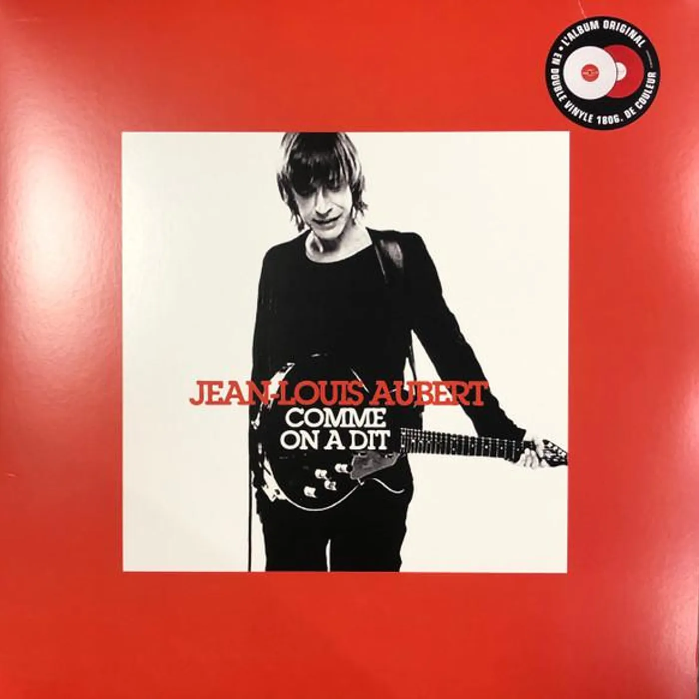 Jean-Louis Aubert COMME ON A DIT Vinyl Record