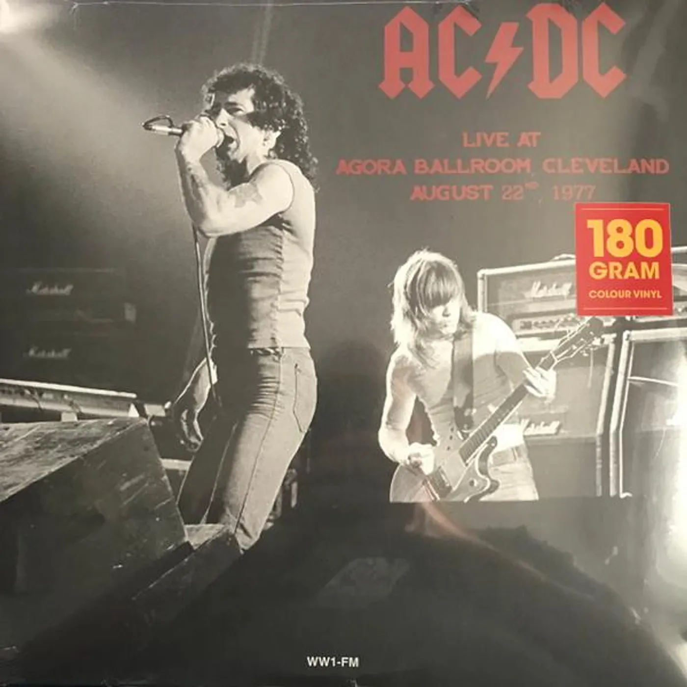 AC/DC LIVE IN CLEVELAND AUGUST 22 1977 Vinyl Record