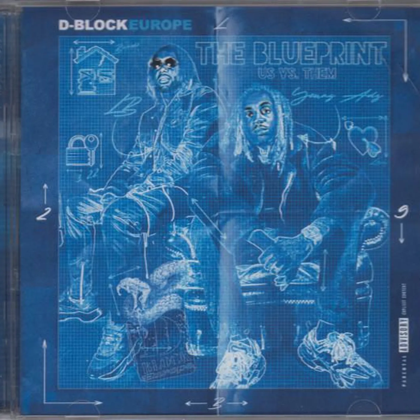 D-Block Europe BLUE PRINT / US VS THEM CD