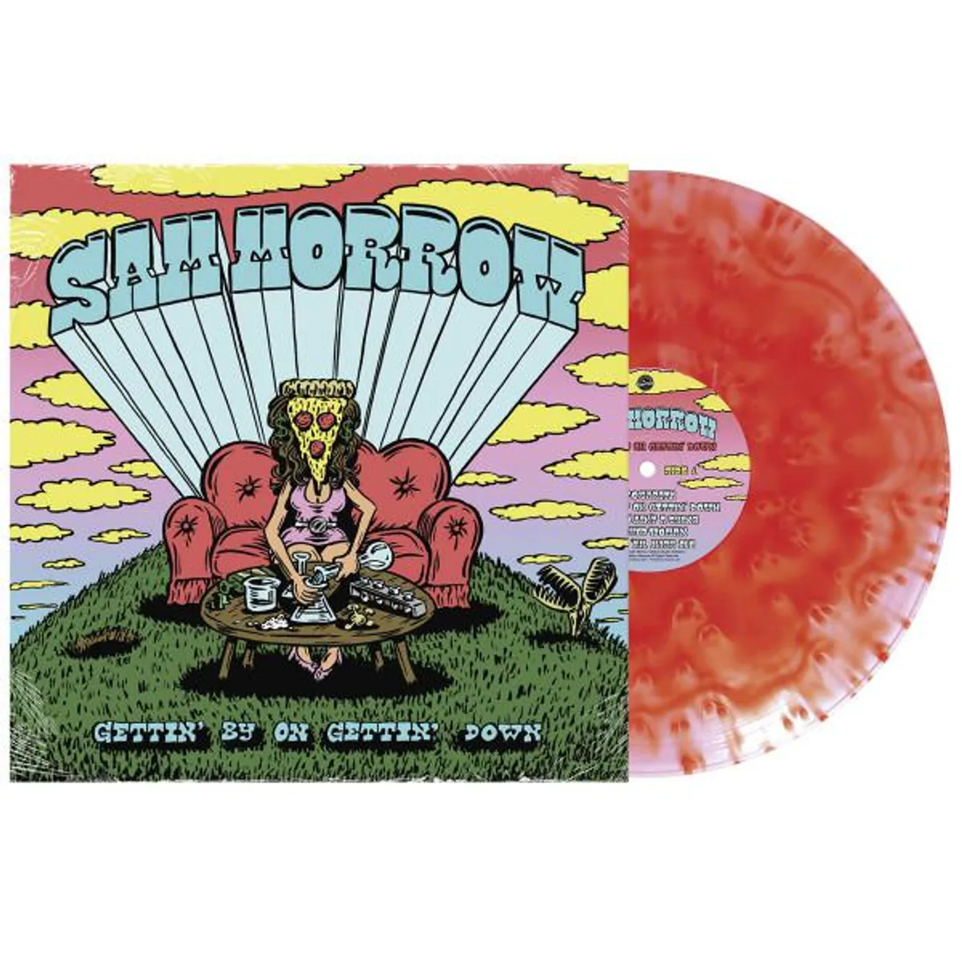 Sam Morrow GETTIN BY ON GETTIN DOWN Vinyl Record