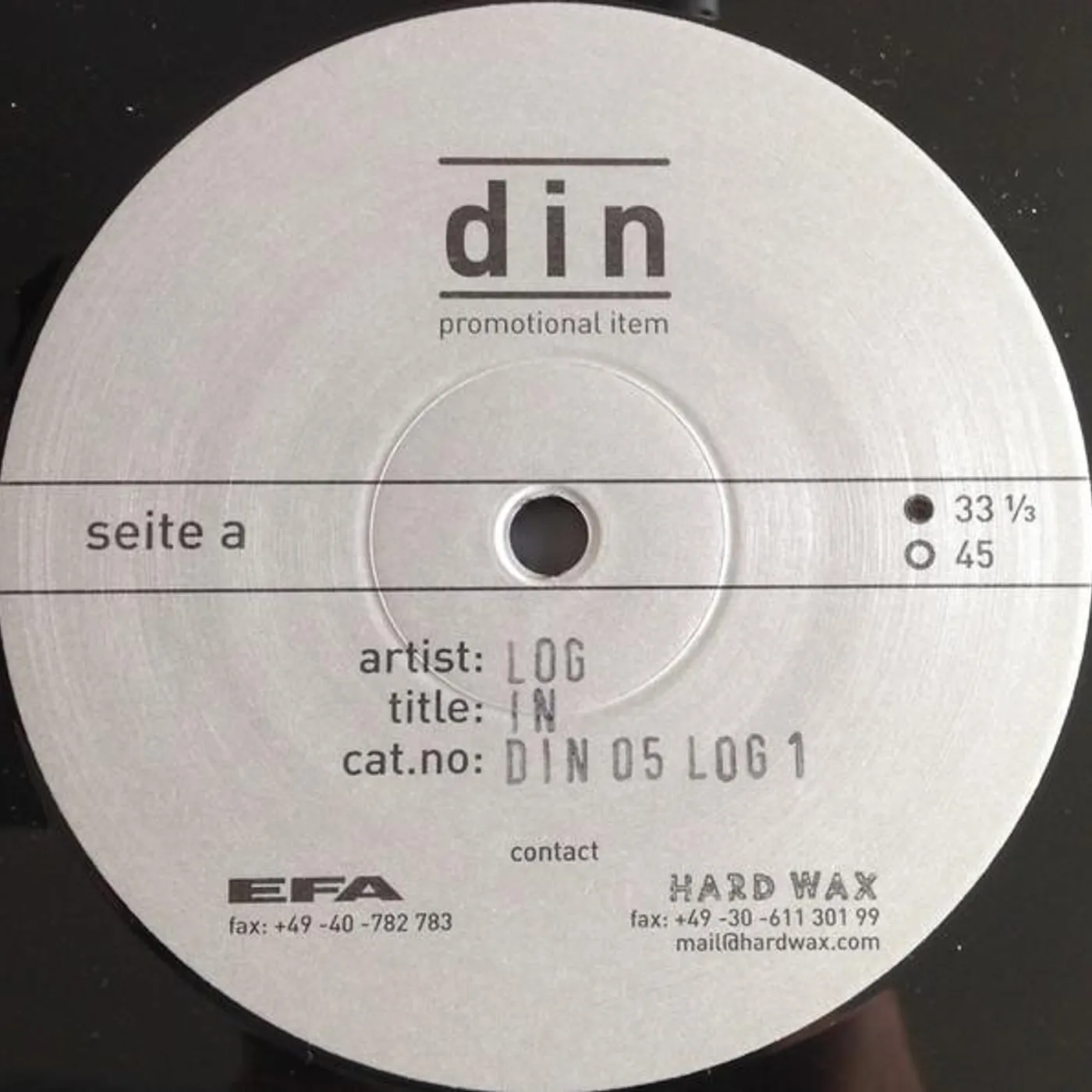 LOG In / Out Vinyl Record