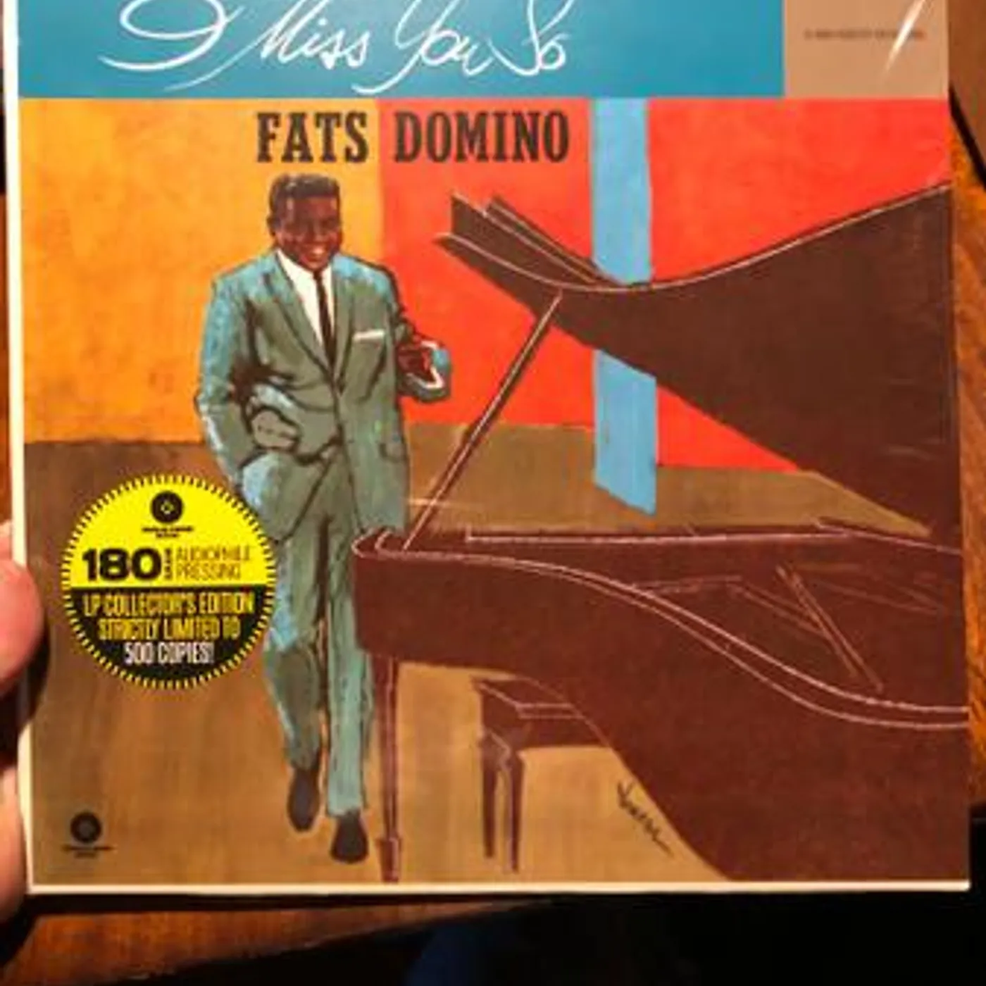 Fats Domino I MISS YOU SO (2 BONUS TRACKS/180G/LIMITED) Vinyl Record