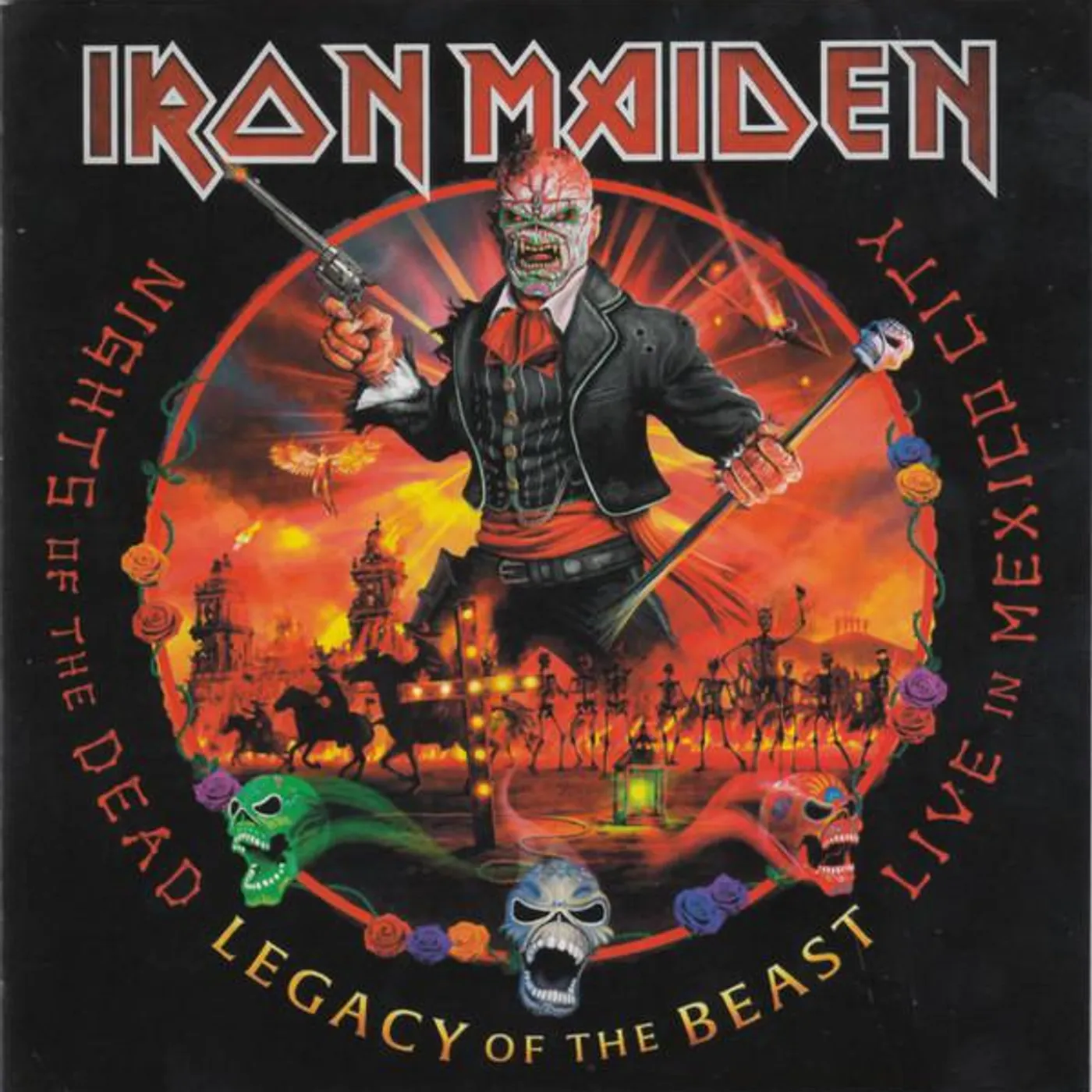 Iron Maiden NIGHTS OF THE DEAD - LEGACY OF THE BEAST, LIVE IN MEXICO CITY (DELUXE) CD