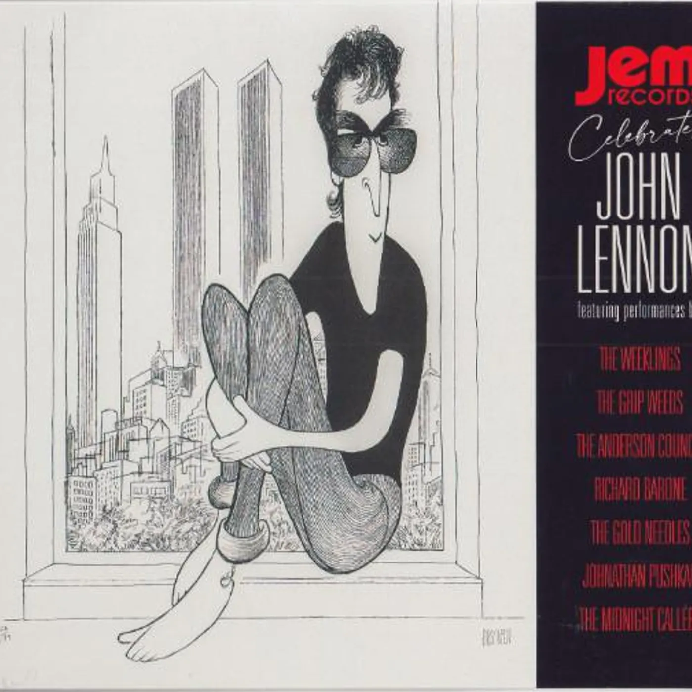 Various Artists  JEM RECORDS CELEBRATES JOHN LENNON CD
