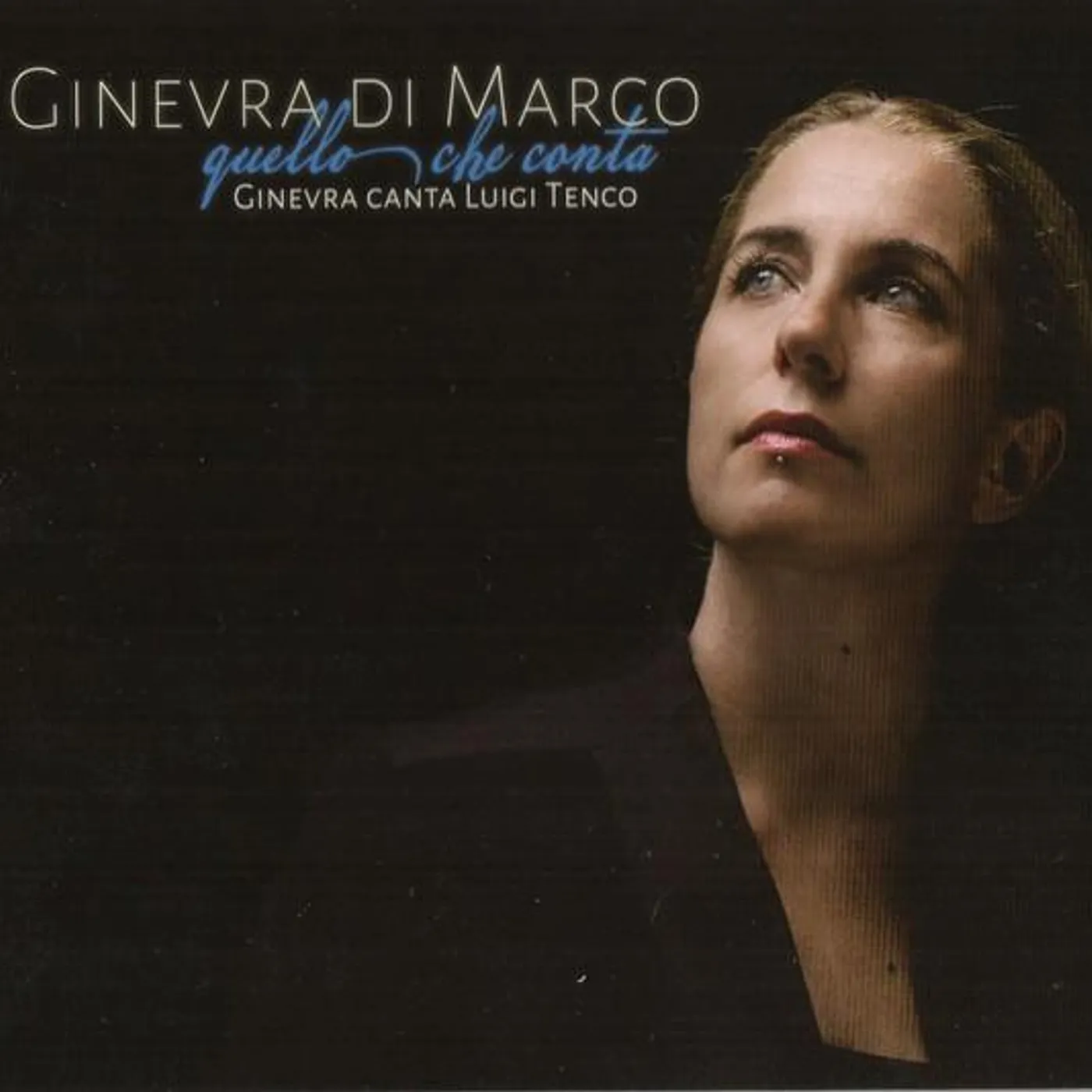 Ginevra Di Marco QUELLO CHE CONTA: GINEVRA CANTA TENCO CD
