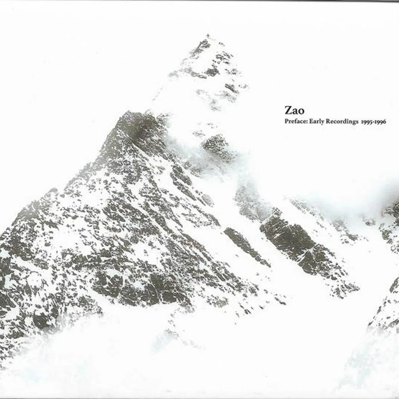 Zao PREFACE (EARLY RECORDINGS: 1995-1996) CD