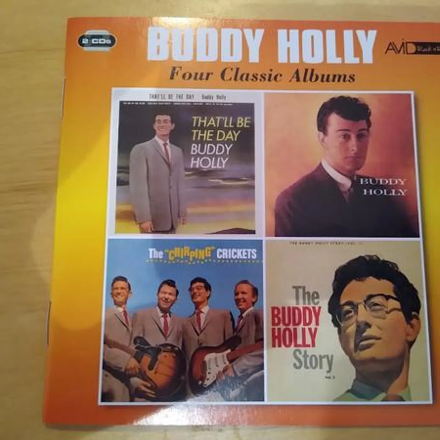 Buddy Holly 4 CLASSIC ALBUMS CD