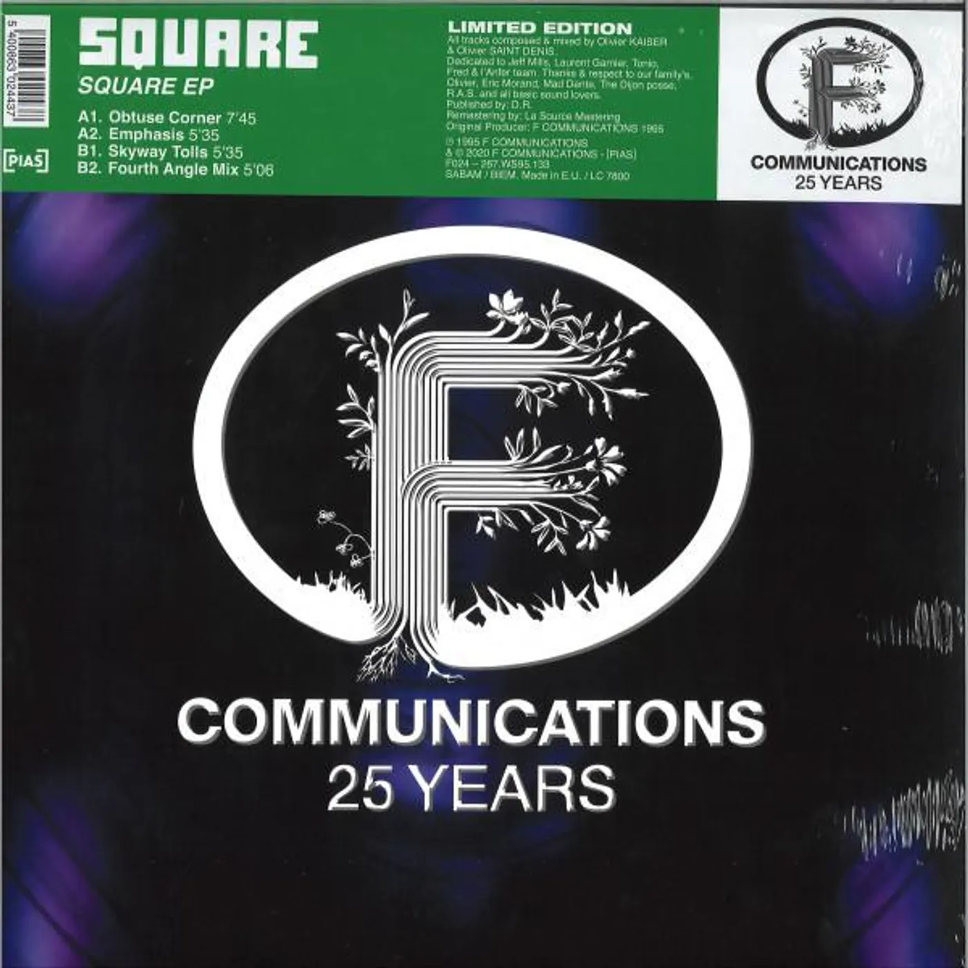 SQUARE Vinyl Record