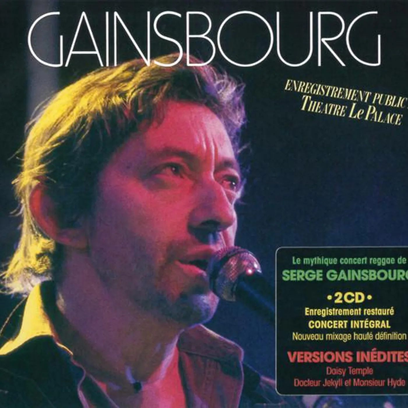 Serge Gainsbourg ENREGISTREMENT PUBLIC AU THEATRE LE PALACE CD