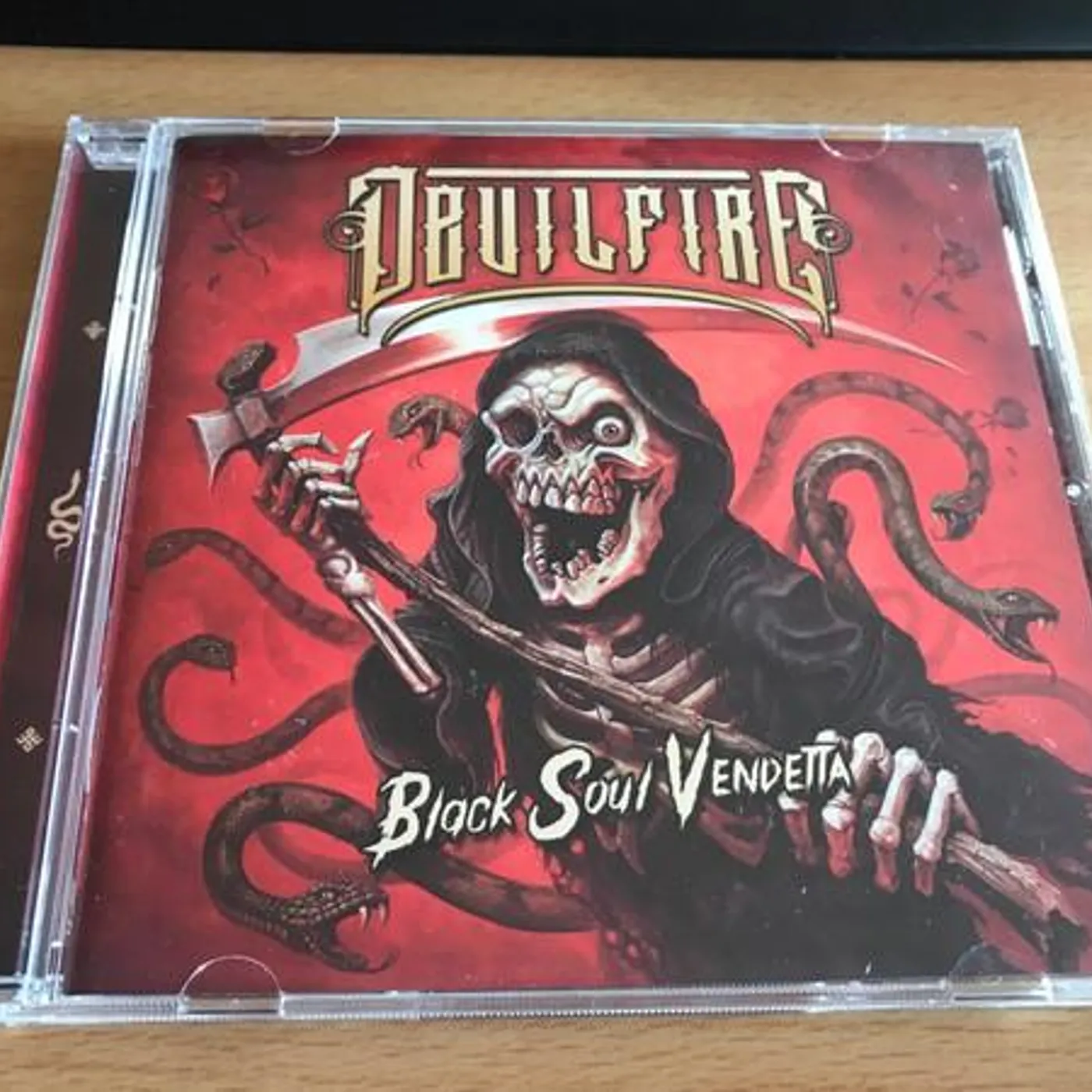 Devilfire BLACK SOUL VENDETTA CD