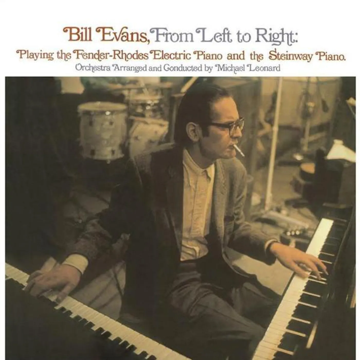 Bill Evans FROM LEFT TO RIGHT Vinyl Record