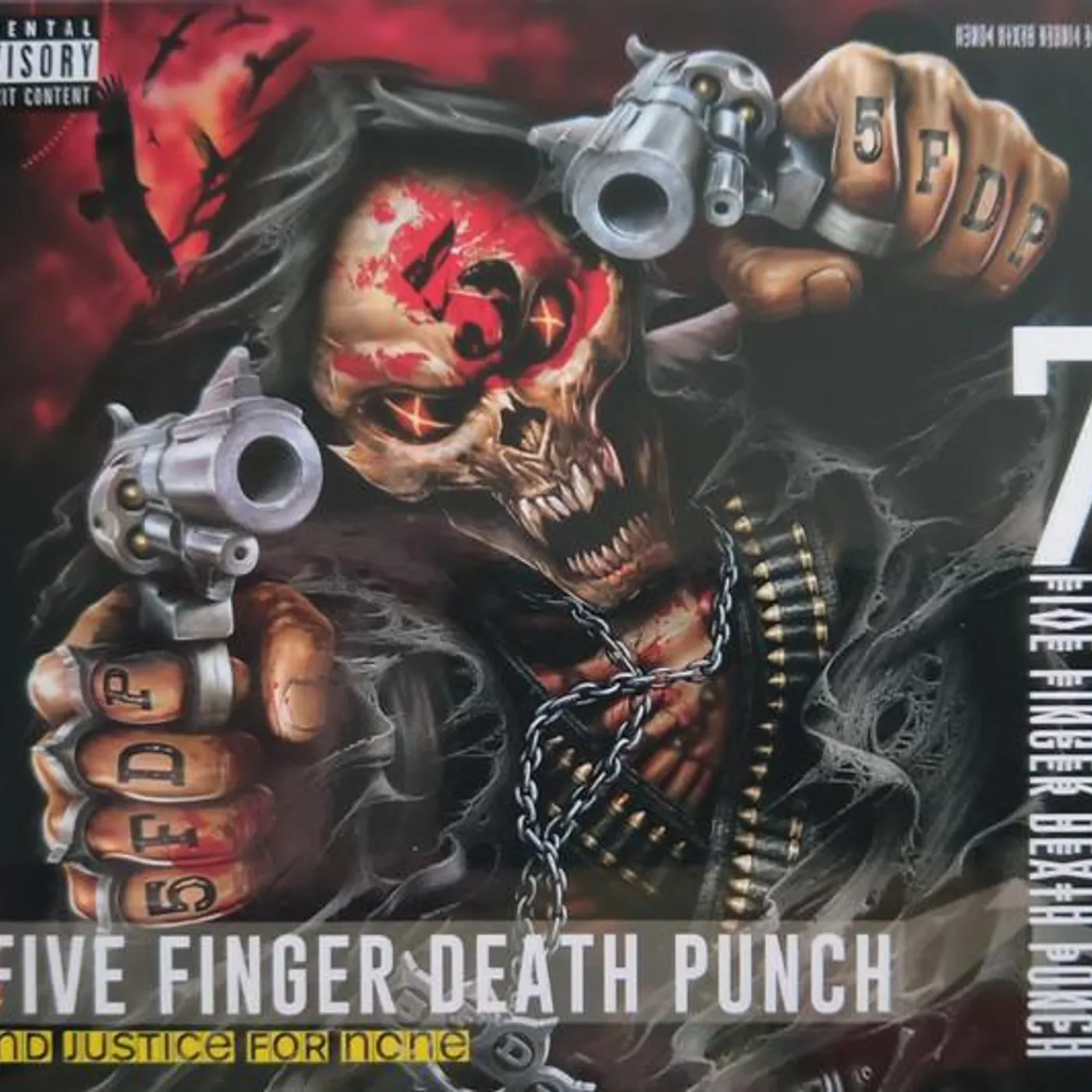 Five Finger Death Punch AND JUSTICE FOR NONE CD