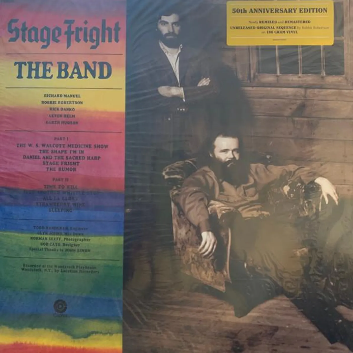 The Band STAGE FRIGHT (50TH ANNIVERSARY) Vinyl Record